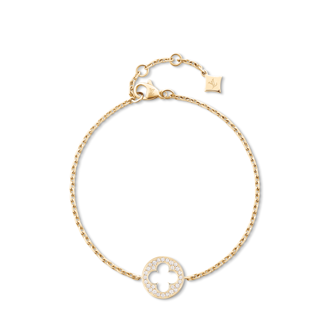 Empreinte Chain Bracelet, Yellow Gold and Diamonds - Jewelry